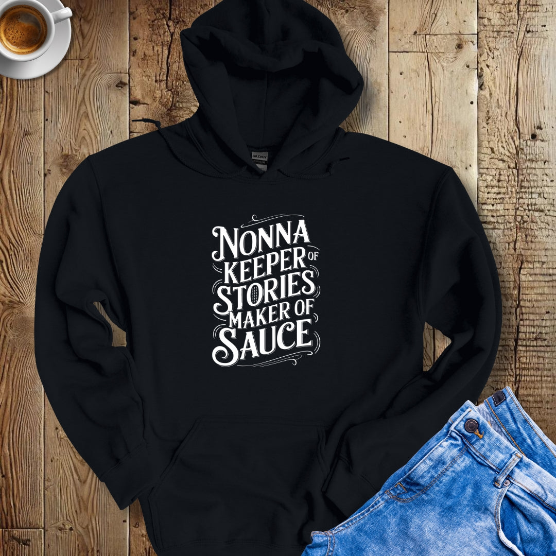 Nonna Keeper of Stories Sauce Hoodie Sweatshirt