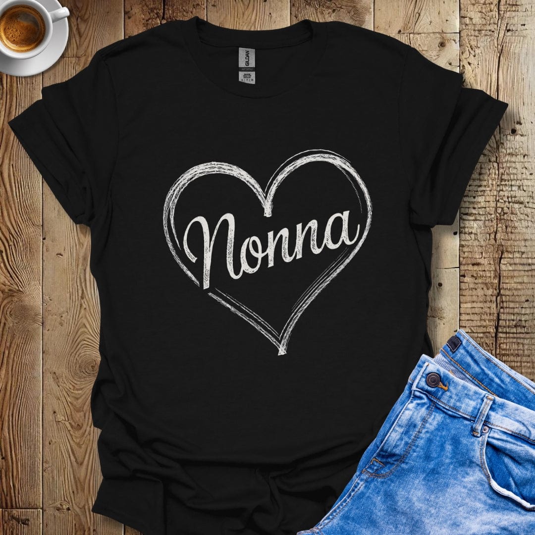 Nonna Heart Chalkboard T-shirt