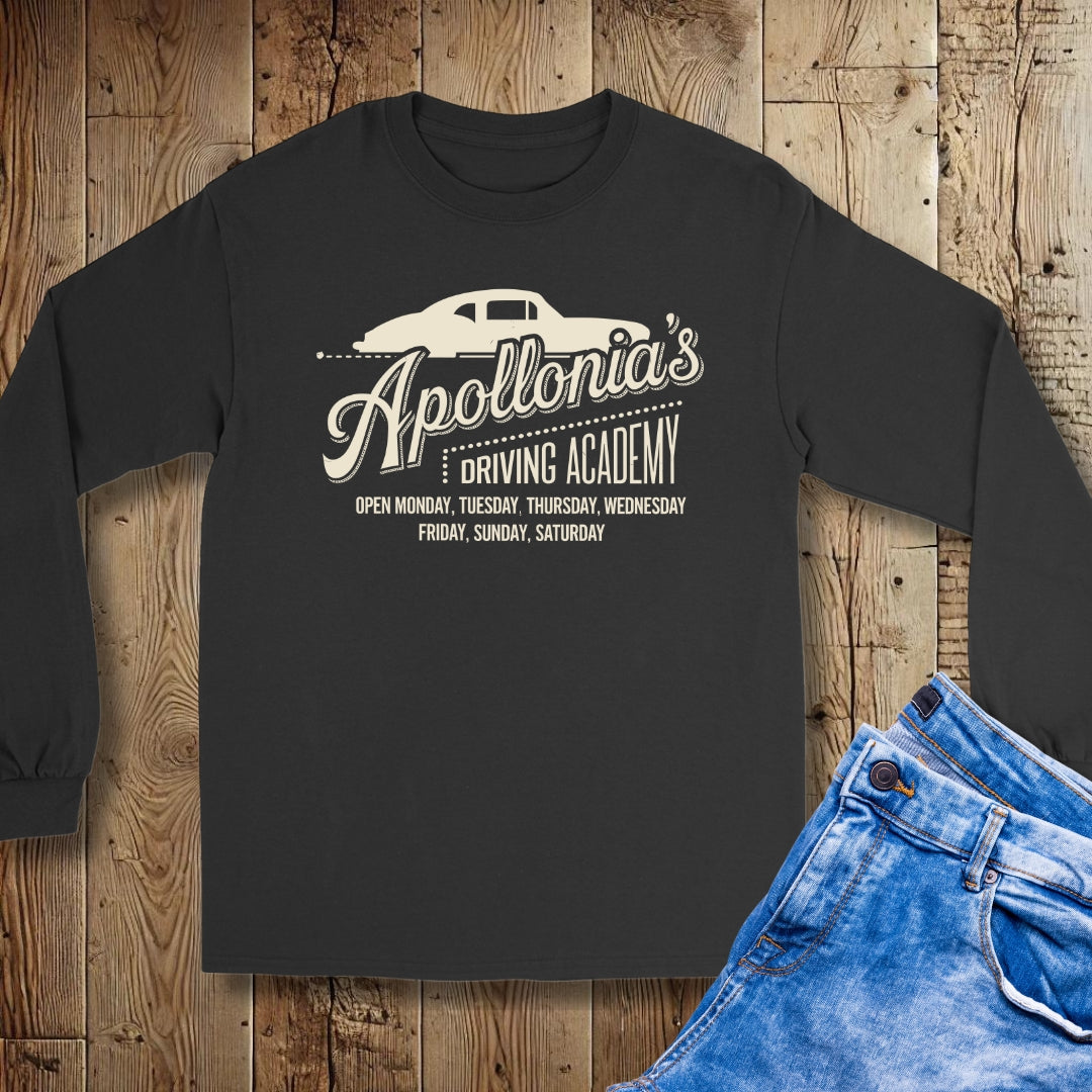 Apollonia's Driving Academy Godfather Unisex Long Sleeve Tee