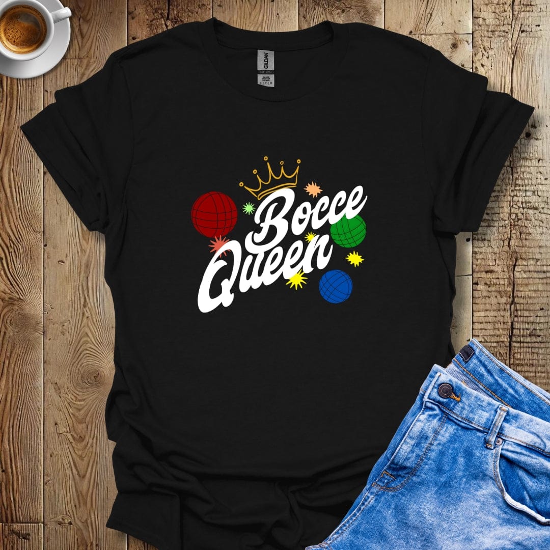 Cute Bocce Queen Player Italian Pride T-shirt