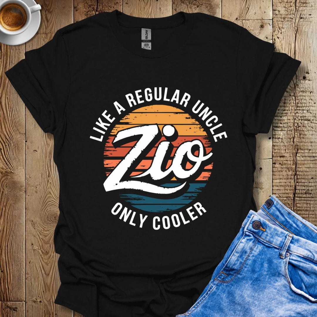 Zio Like a Regular Uncle But Cooler Italian Pride T-shirt