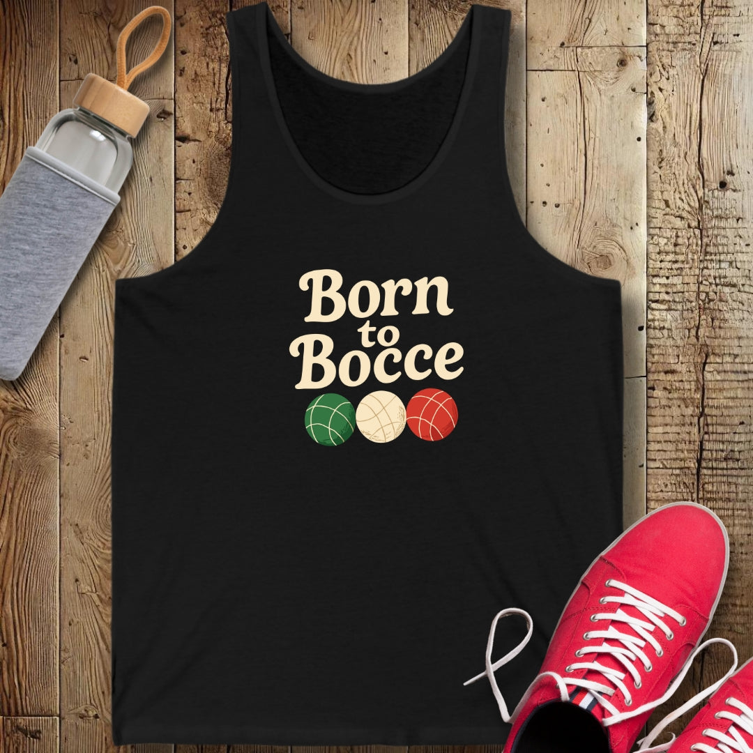 Born to Bocce Unisex Jersey Tank