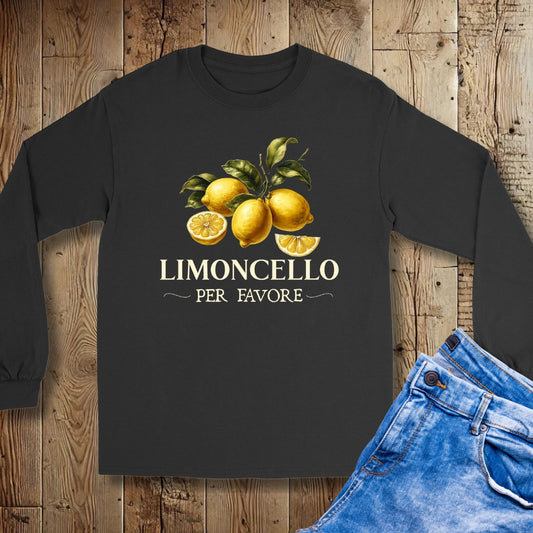Limoncello Per Favore Unisex Long Sleeve Tee