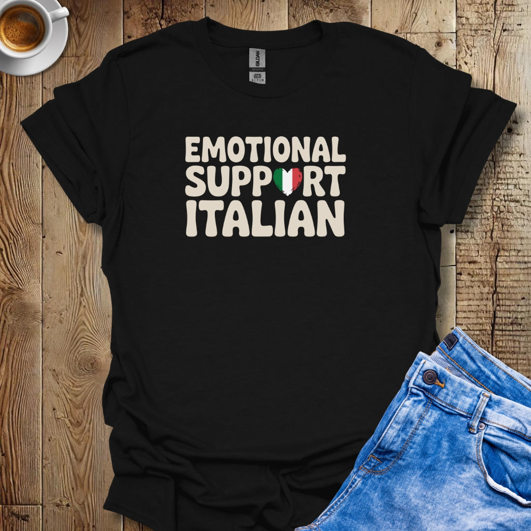 Emotional Support Italian T-shirt