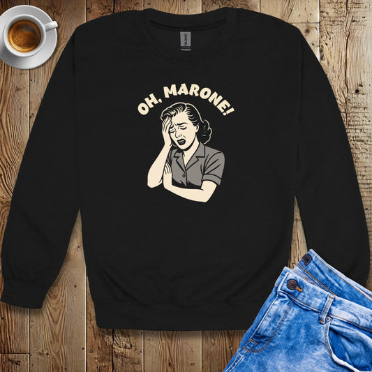 Oh Marone for Women Crew Neck Sweatshirt