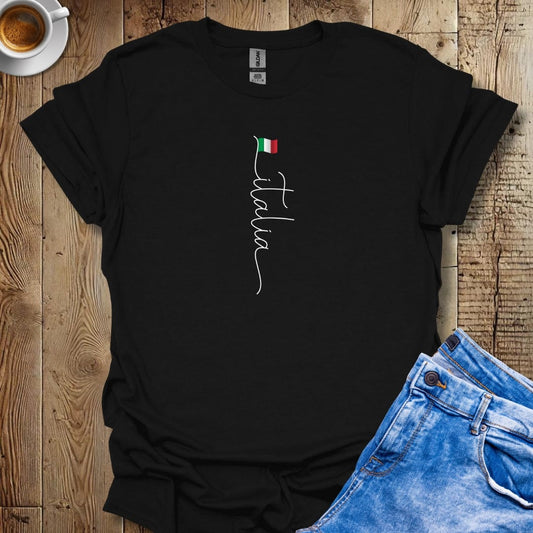 Cute Italia Flag Italian Pride T-shirt