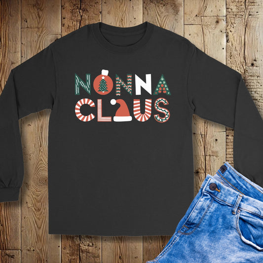 Nonna Claus Italian Christmas Unisex Long Sleeve Tee