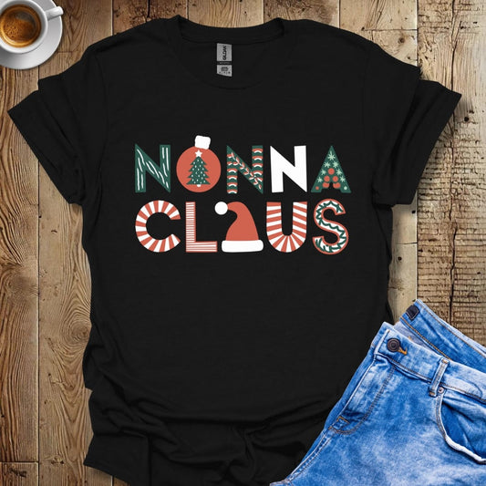 Nonna Claus Italian Christmas T-shirt