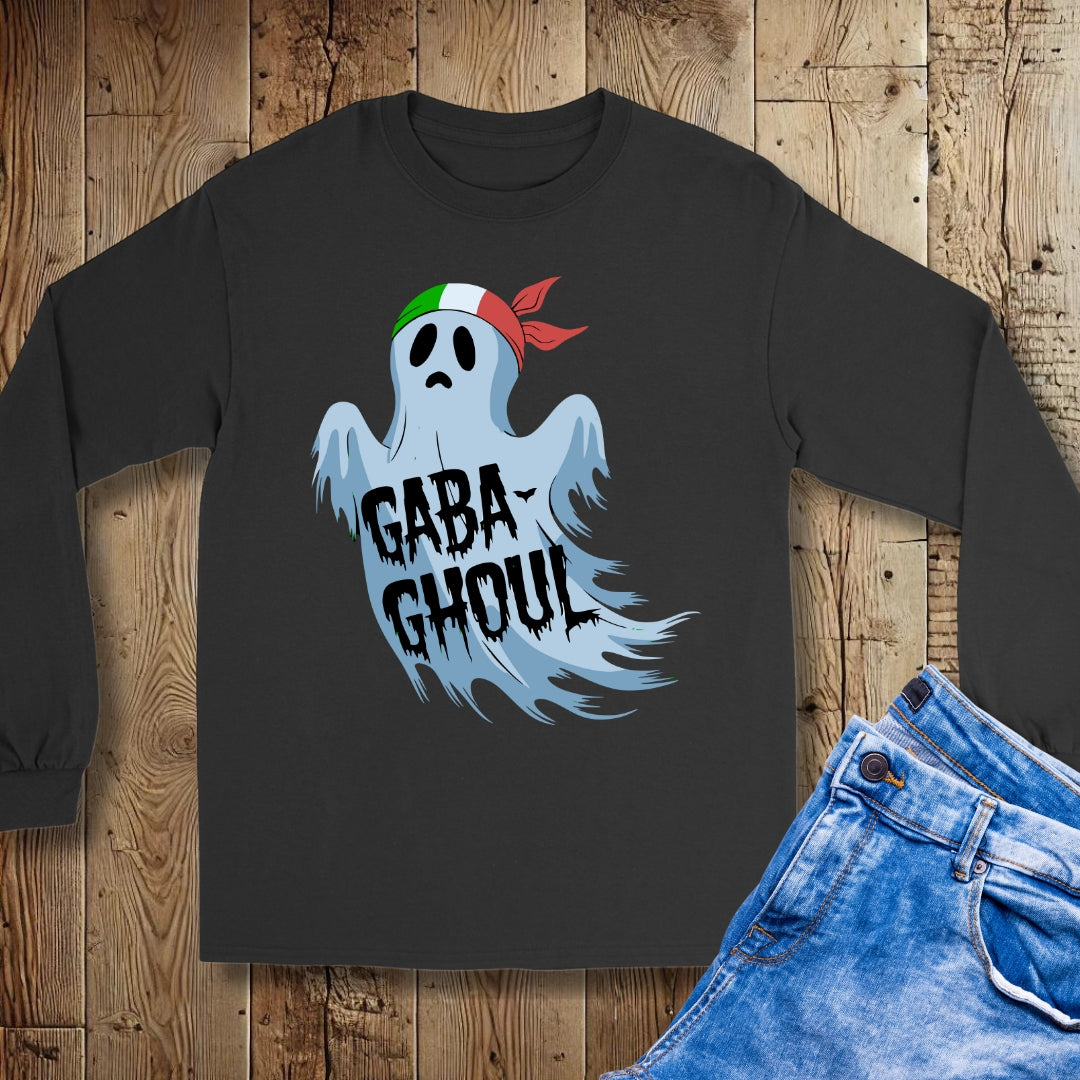 Gabaghoul Italian Halloween Unisex Long Sleeve Tee