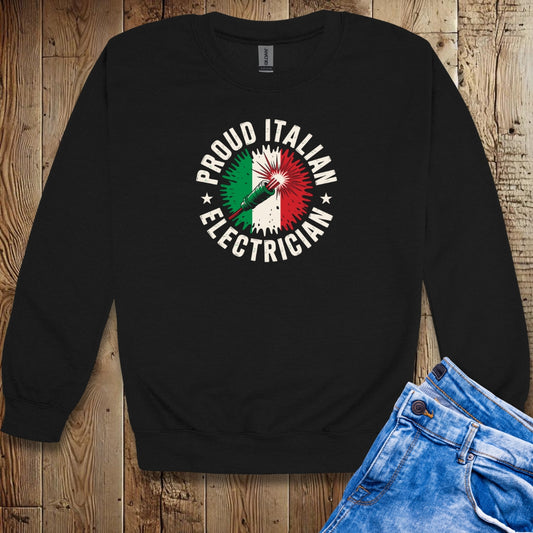 Proud Italian Electrician Sweatshirt