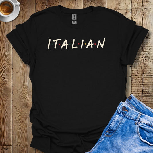 Italian Friends Logo T-shirt