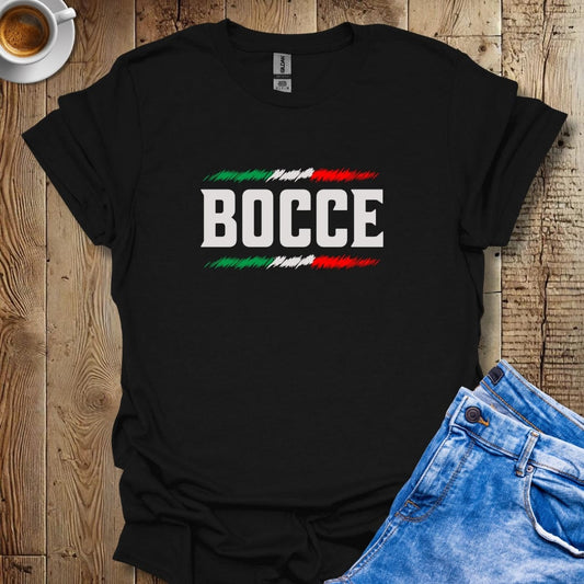 Bocce Ball Player Italian Pride T-shirt