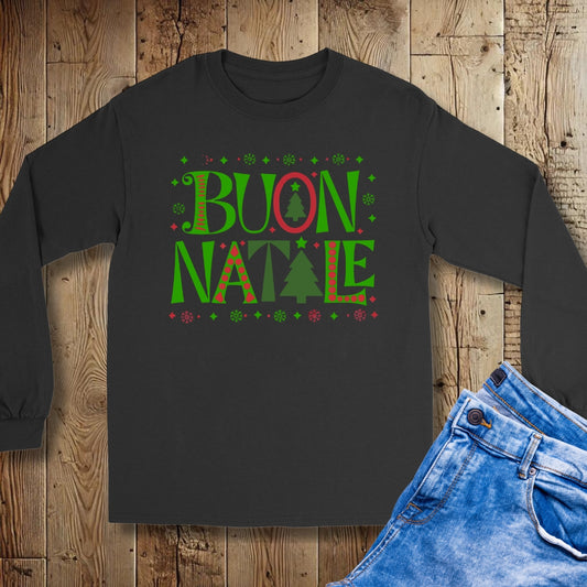 Buon Natale Unisex Long Sleeve Tee