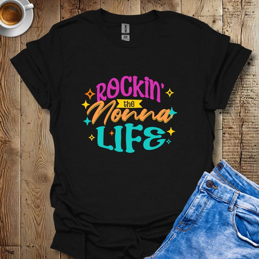 Cute Rockin' the Nonna Life Italian Pride T-shirt