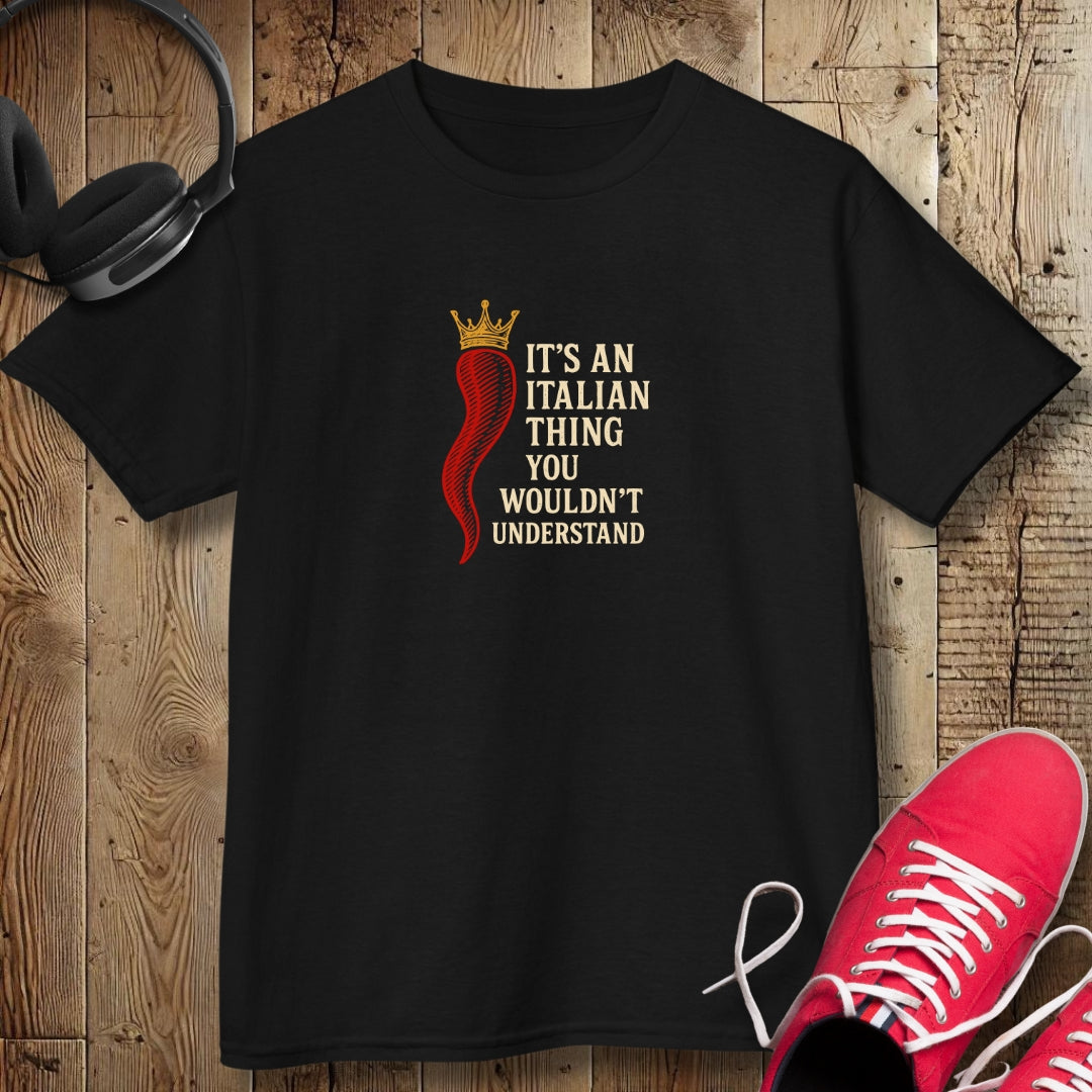 Italian Thing Cornicello Malocchio Kids Tee