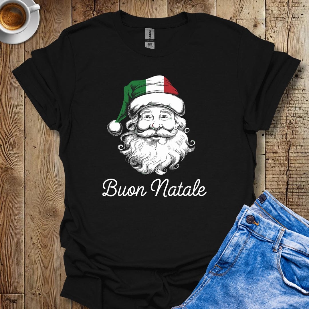 Buon Natale Santa Italian Christmas T-shirt