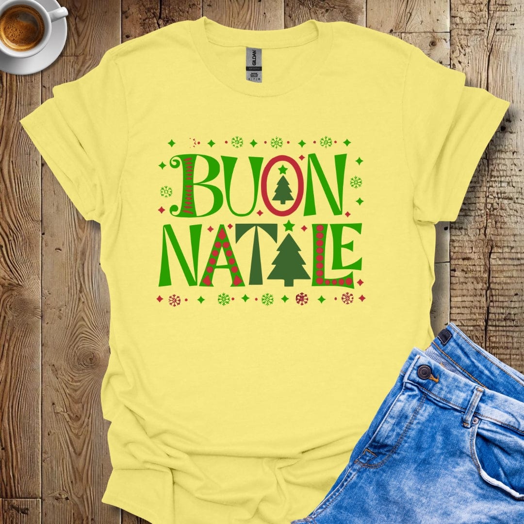 Decorative Buon Natale T-shirt