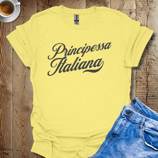 Cute Principessa Italiana Italian Pride T-shirt