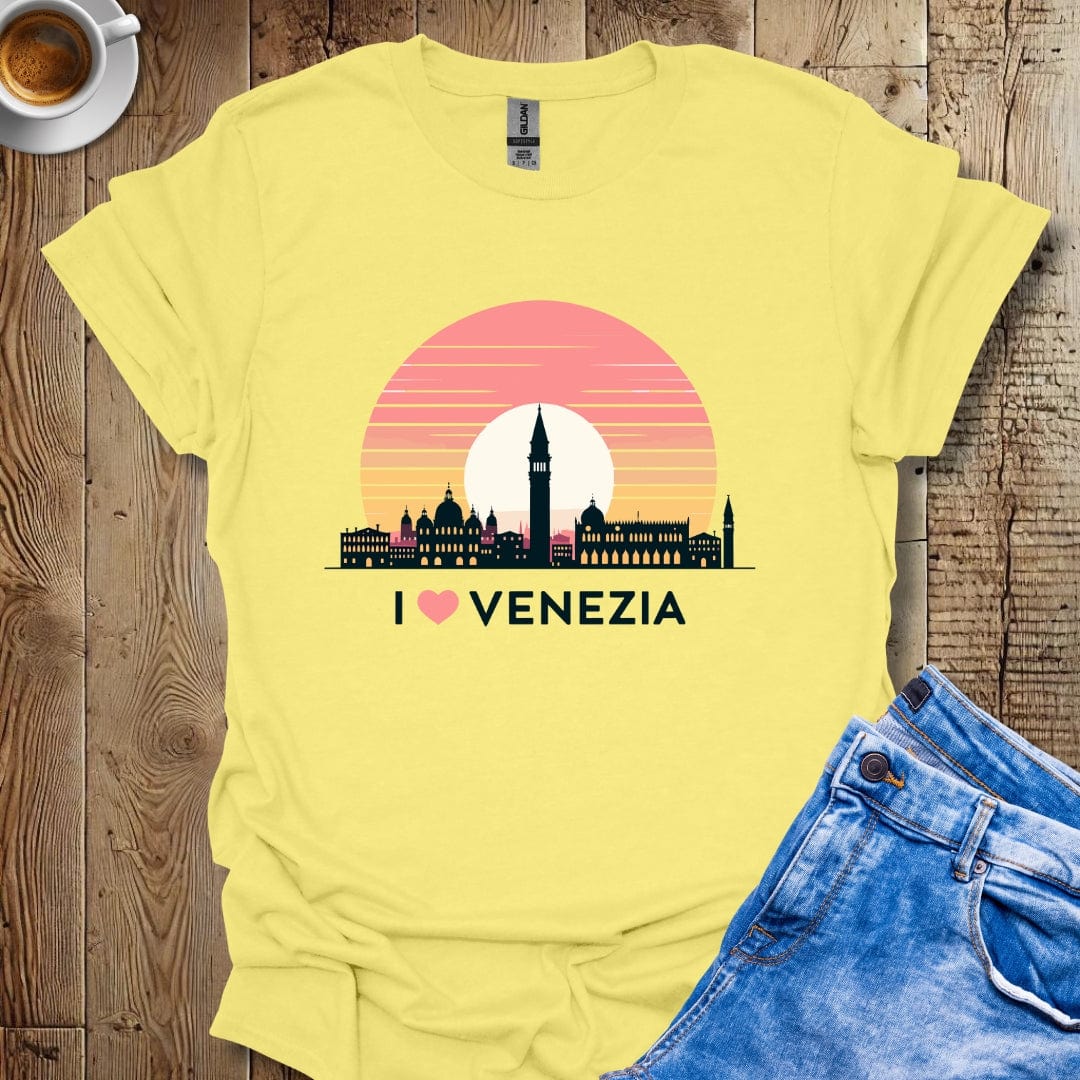 I Love Venezia Sunset Italy Lover T-Shirt