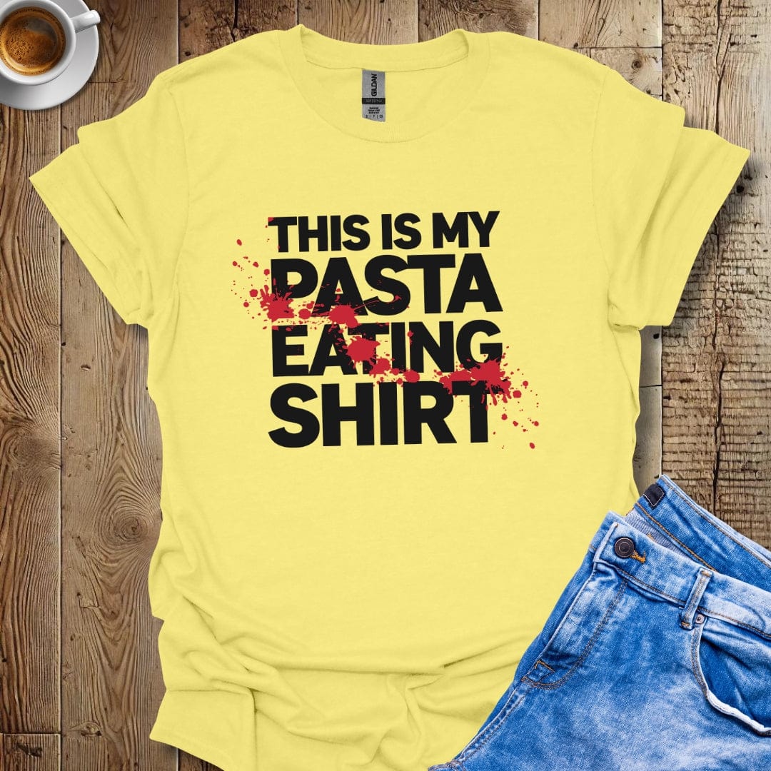 This is My Pasta Eating Shirt Italian Food T-shirt