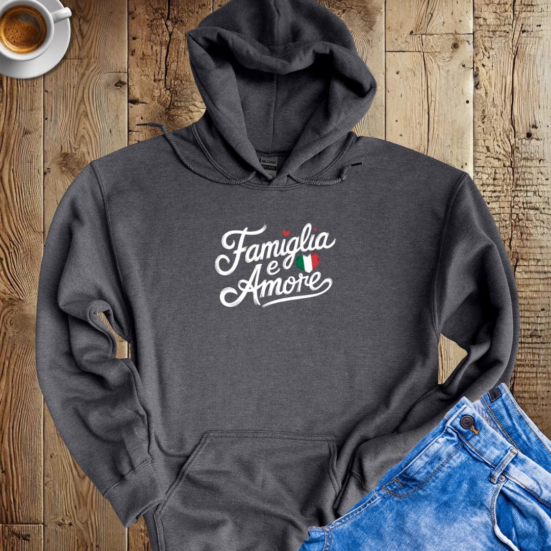 Famiglia e Amore Hoodie Sweatshirt