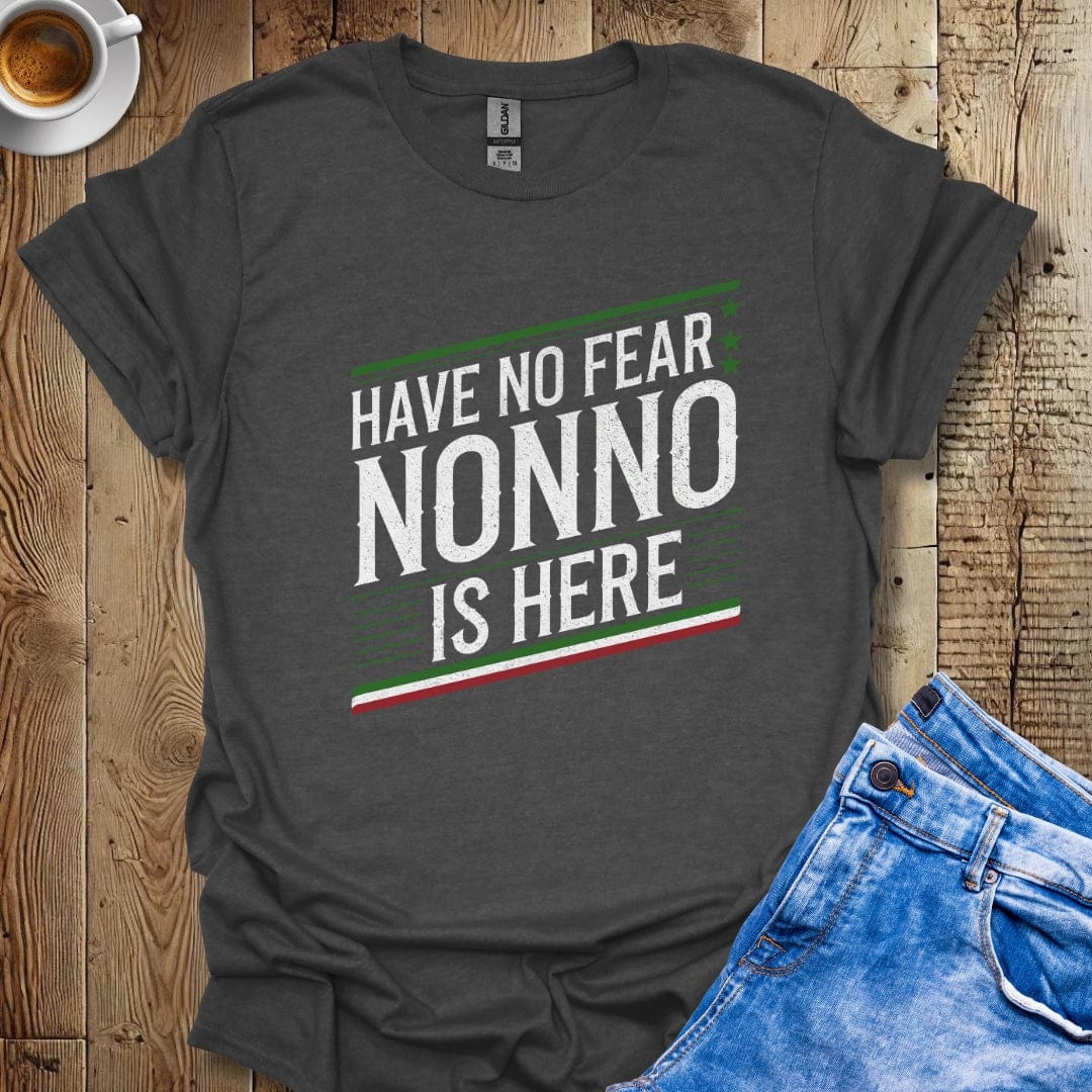 Funny Have No Fear Nonno Is Here Italian Pride T-shirt