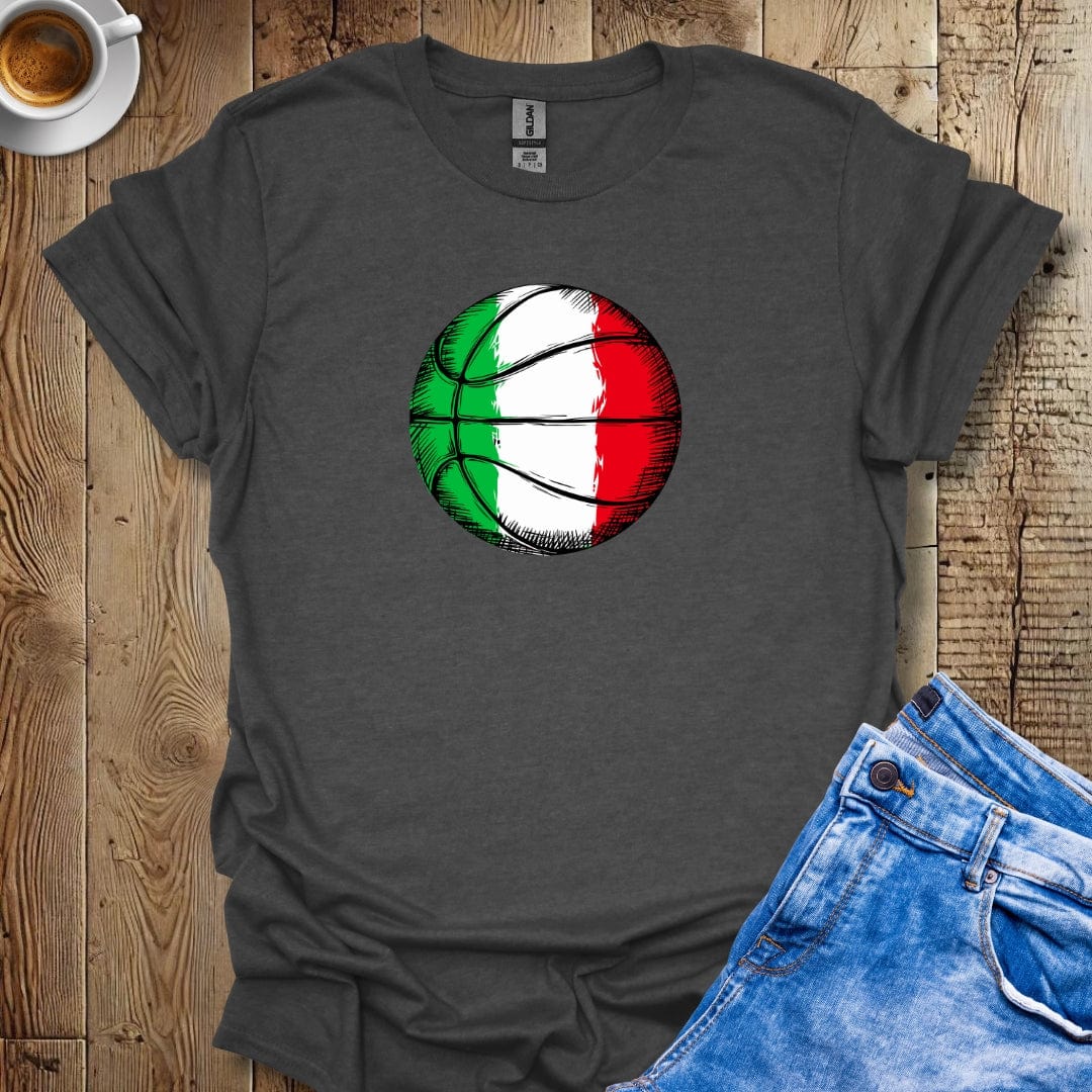 Italian Basketball Flag T-shirt