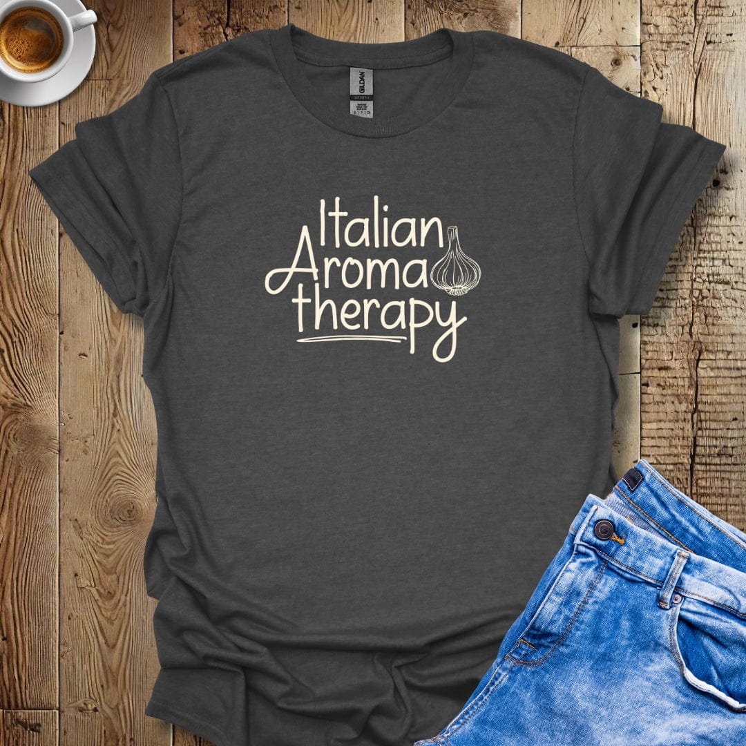 Italian Aromatherapy Garlic T-shirt