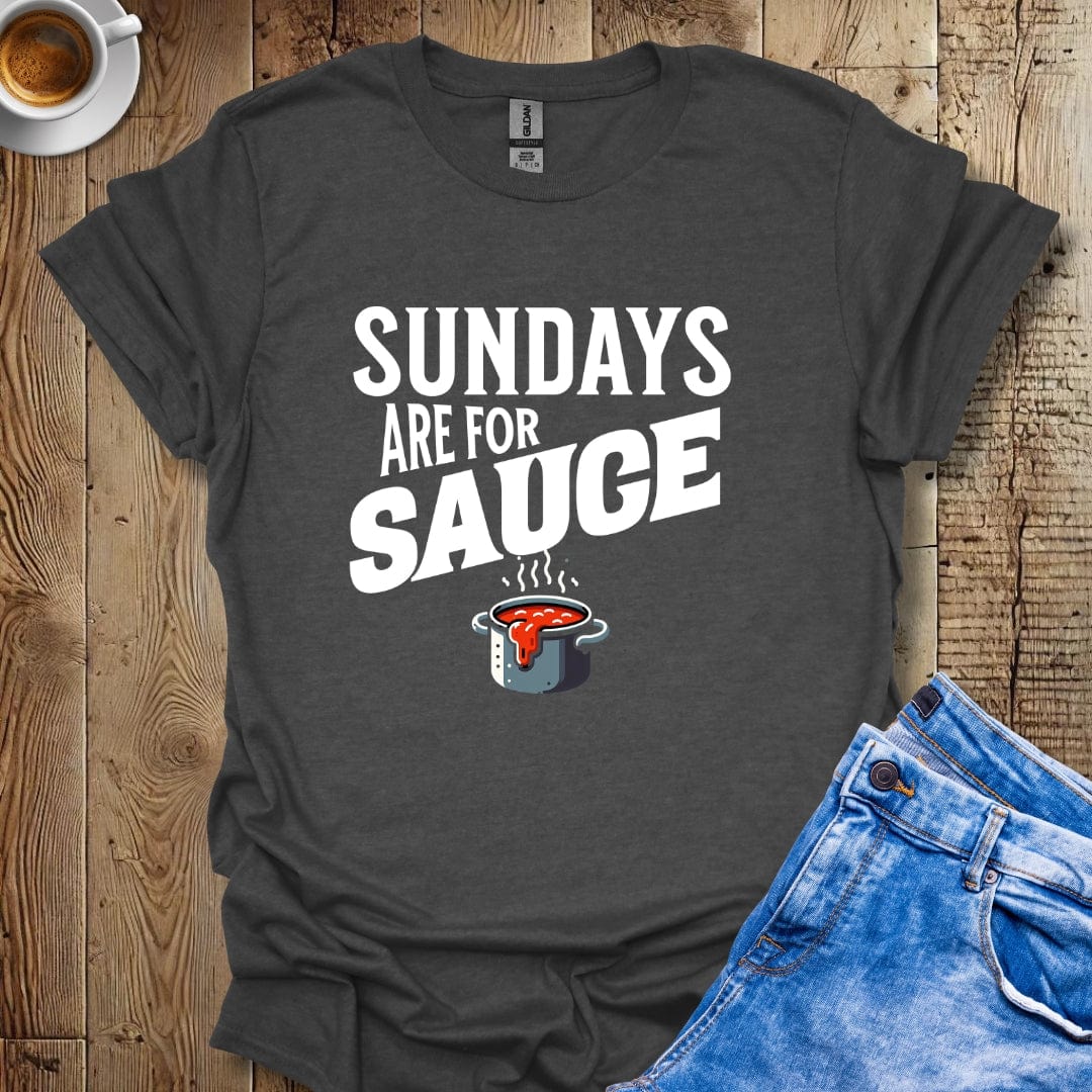 Sundays Are For Sauce Italian FoodT-shirt