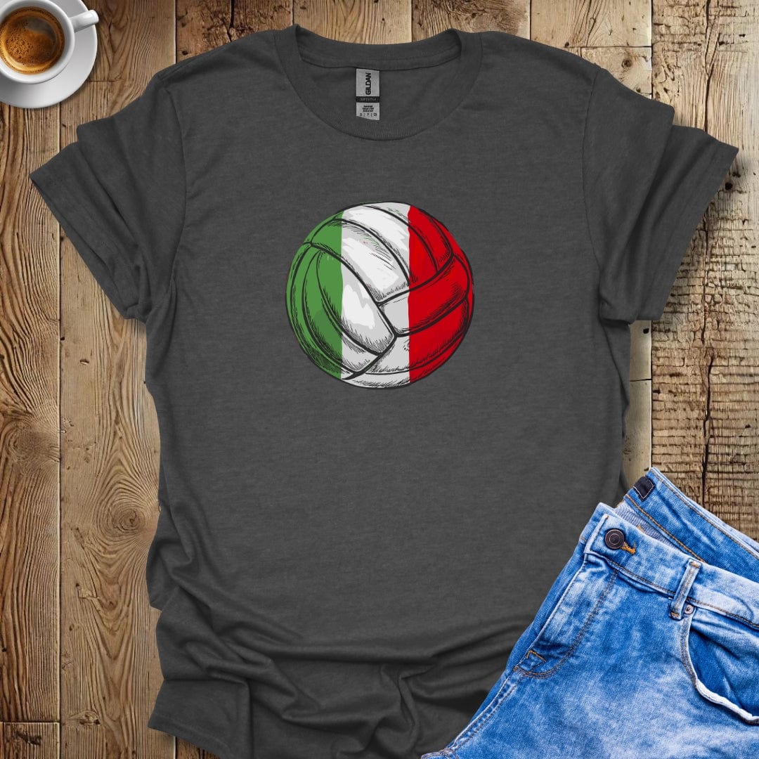 Italian Volleyball Flag Ball T-shirt