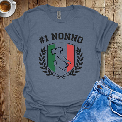 #1 Nonno Italian Pride T-shirt