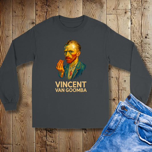 Vincent van Goomba Cornicello Hand Gesture Unisex Long Sleeve Tee