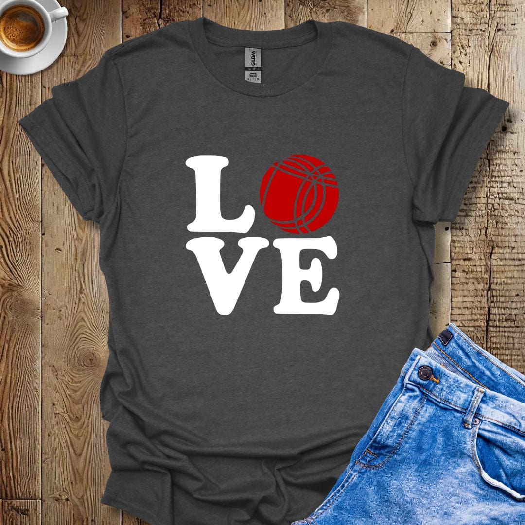 Love Bocce Ball Italian Pride T-shirt