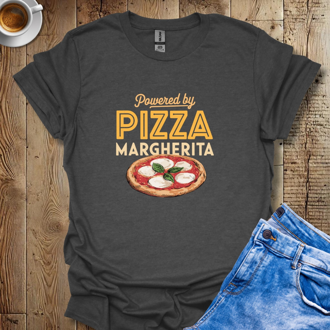 Powered by Pizza Margherita T-shirt