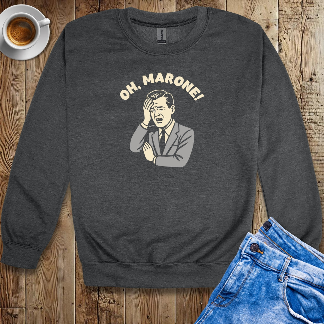 Oh Marone for Men Crew Neck Sweatshirt