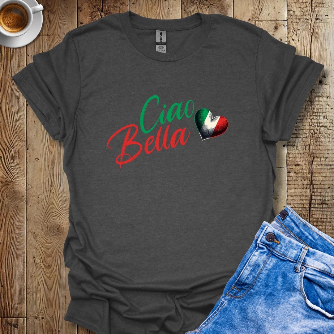 Cute Ciao Bella Italian Pride T-shirt