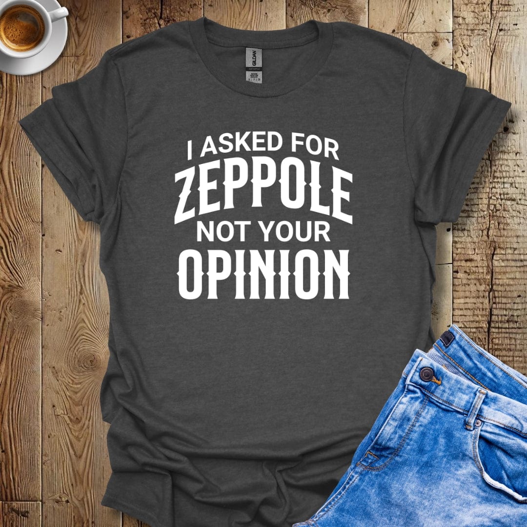 Funny Sarcastic I Asked for Zeppole Italian Food T-shirt