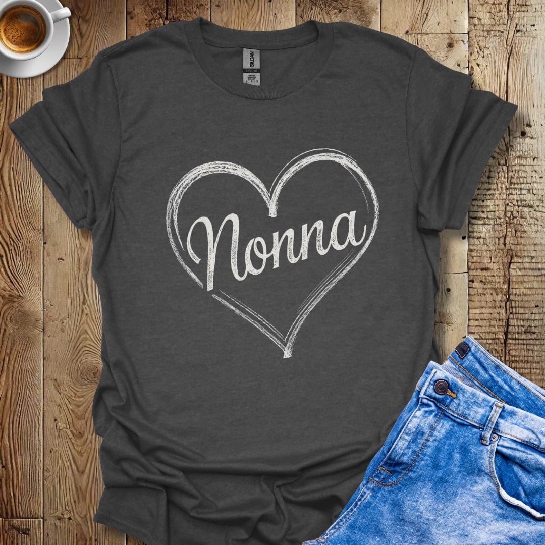 Nonna Heart Chalkboard T-shirt