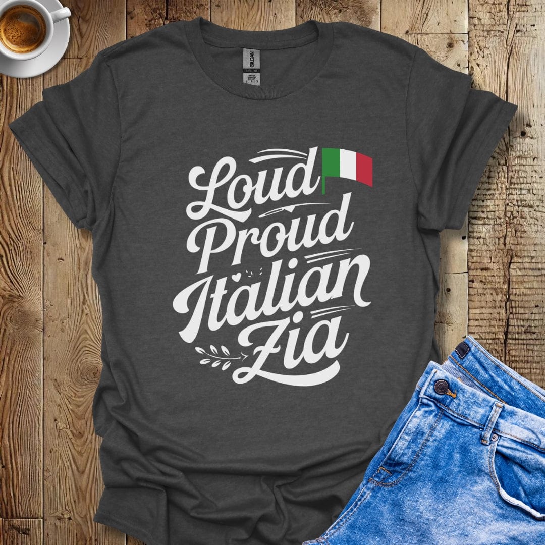 Loud Proud Zia Italian Pride T-shirt