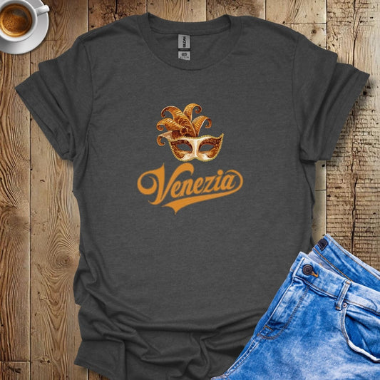 I Love Venice Carnevale Mask Italy Lover T-shirt