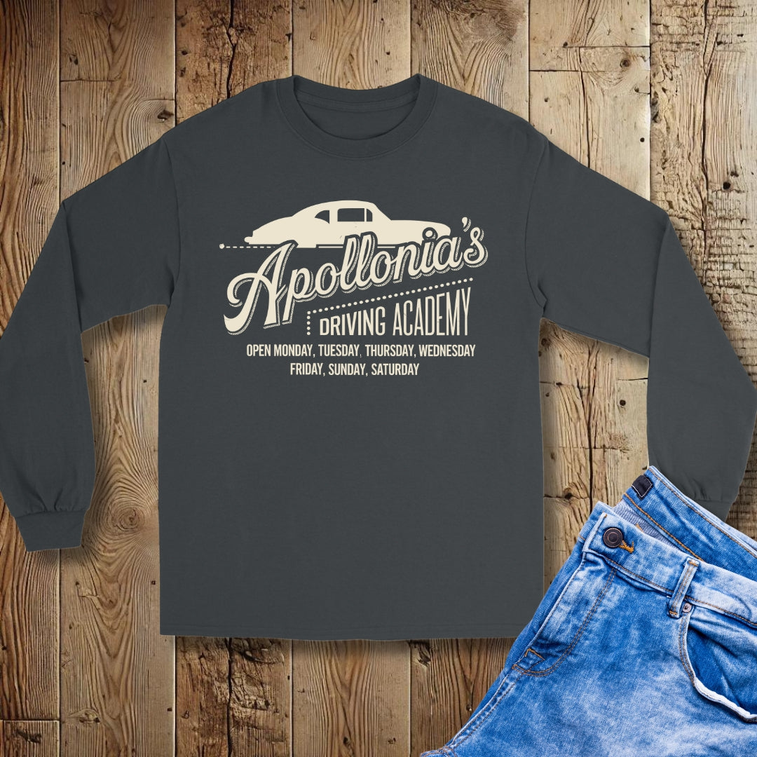 Apollonia's Driving Academy Godfather Unisex Long Sleeve Tee