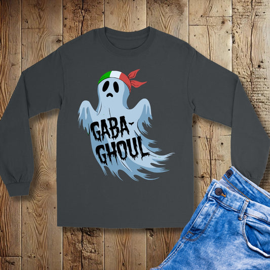 Gabaghoul Italian Halloween Unisex Long Sleeve Tee