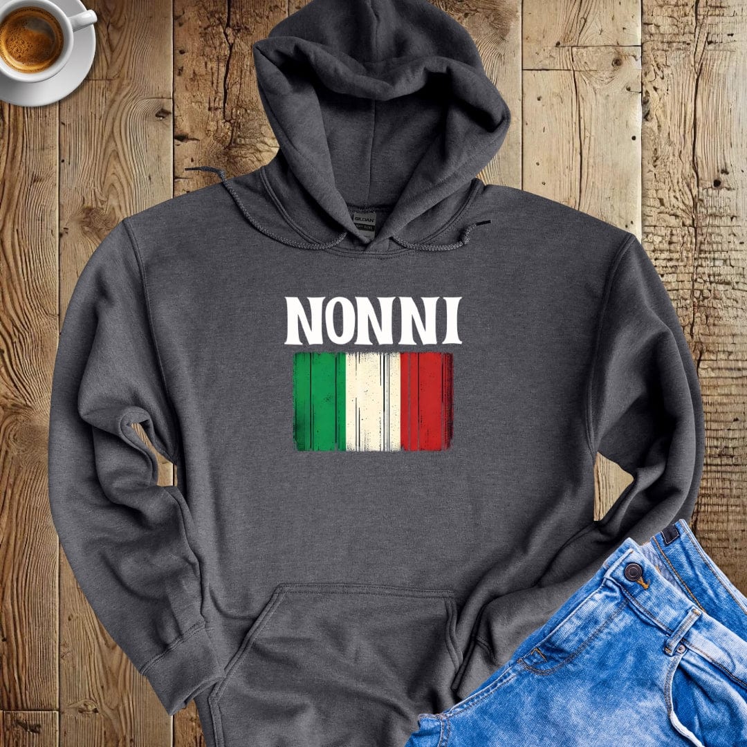 Nonni Italian Flag Hoodie Sweatshirt