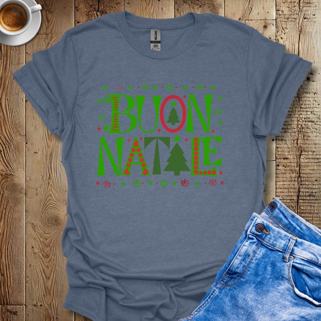 Decorative Buon Natale T-shirt