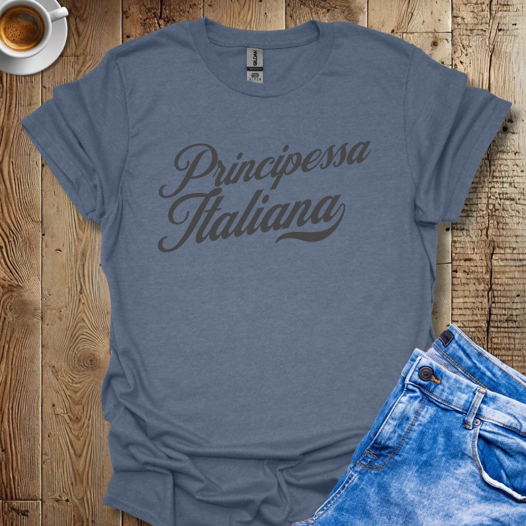 Cute Principessa Italiana Italian Pride T-shirt