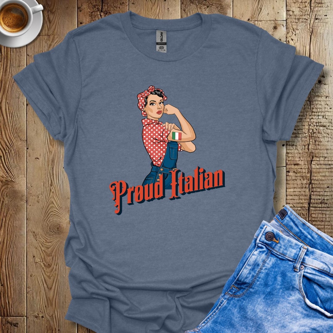 Proud Italian Girl Rosie Style T-Shirt