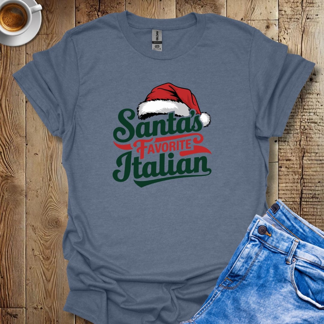 Santa's Favorite Italian T-Shirt