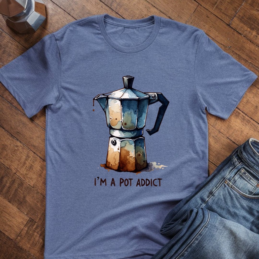 I'm a Pot Addict Moka Pot Espresso Lover T-Shirt