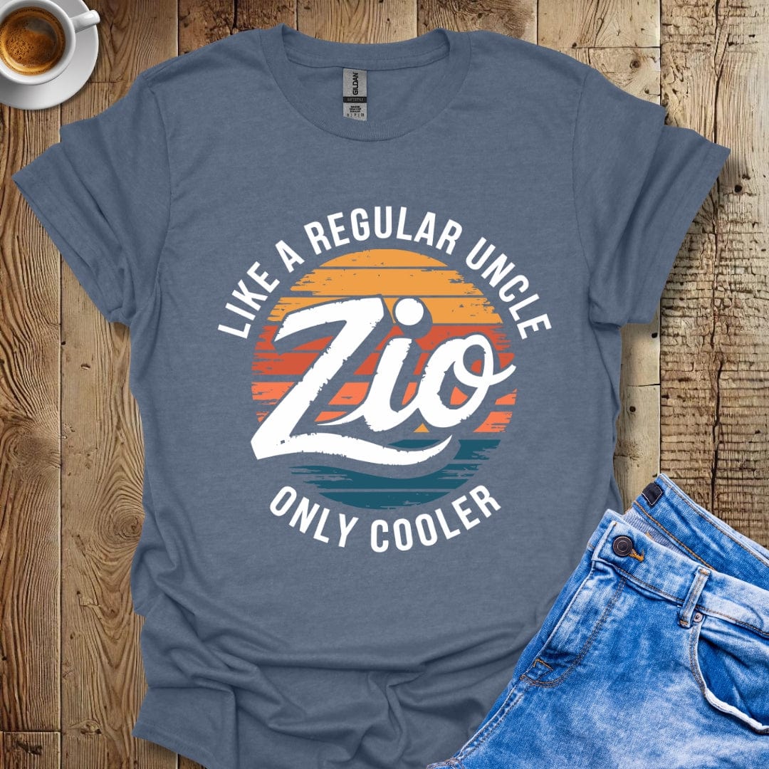 Zio Like a Regular Uncle But Cooler Italian Pride T-shirt