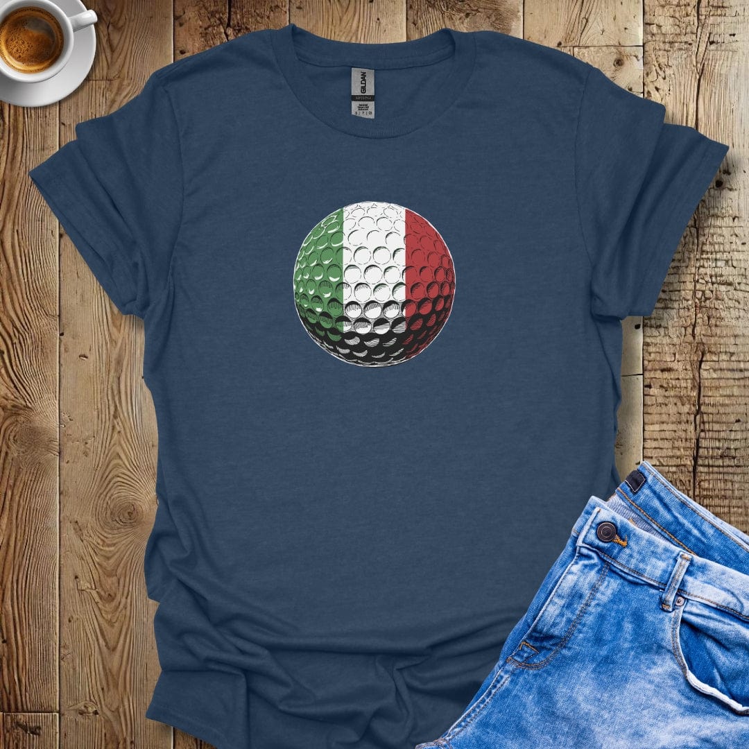 Italian Golf Ball Flag T-shirt